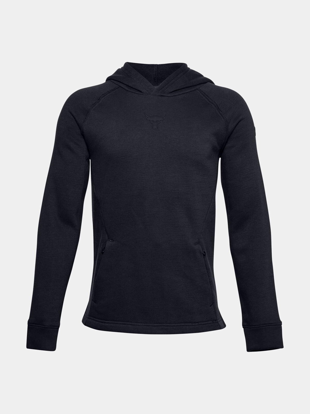 Černá klučičí mikina Under Armour PJT ROCK CC FLEECE HOODIE