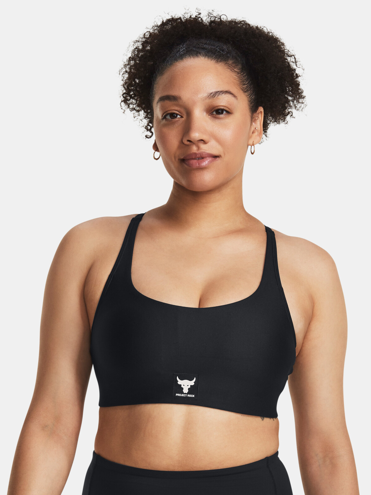 Černá dámská sportovní podprsenka Under Armour Rock