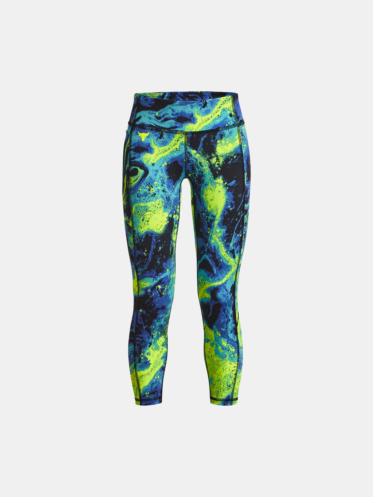 Modré sportovní legíny Under Armour Pjt Rck Girls LetsGo Lg Pt