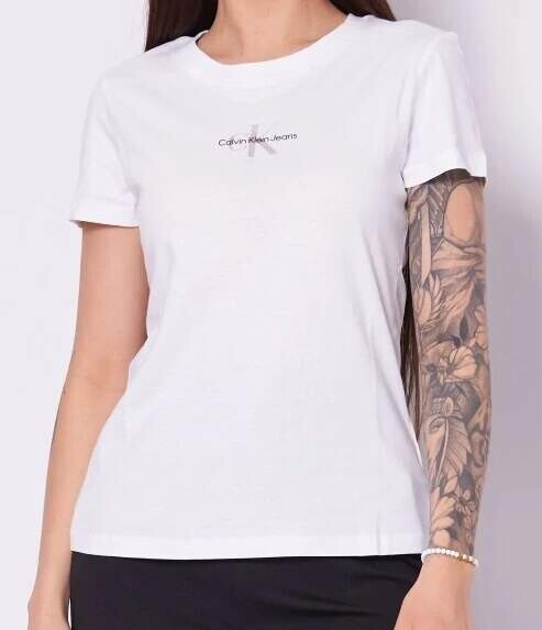 Dámské triko Calvin Klein bílé, M