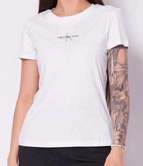 Dámské triko Calvin Klein bílé, S