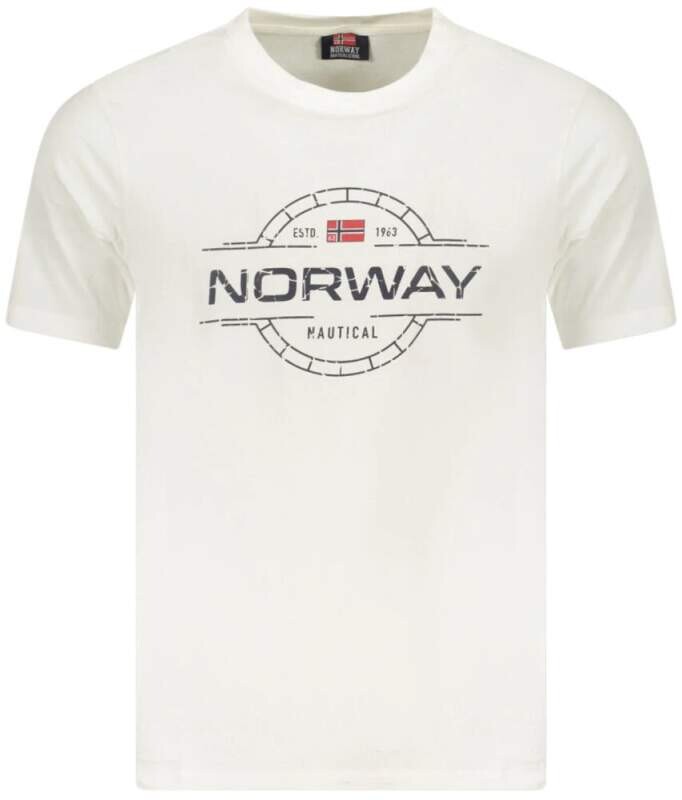 Bílé tričko Norway, XL