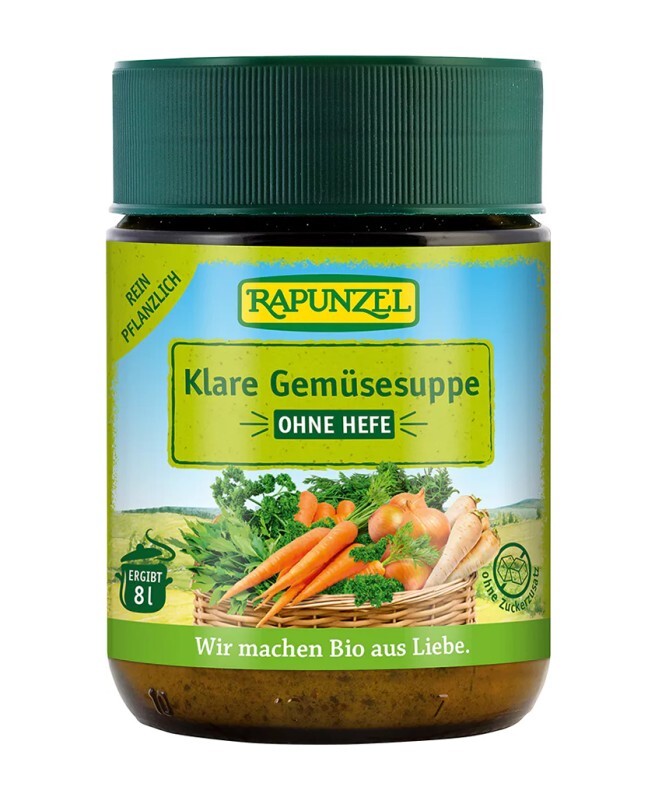 RAPUNZEL Zeleninový vývar bez droždí BIO 140 g