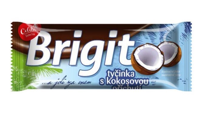 Celita BRIGIT Tyčinka s kokosovou příchutí - bez lepku 90 g