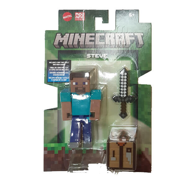 Minecraft pohyblivá figurka - Steve - 8 cm