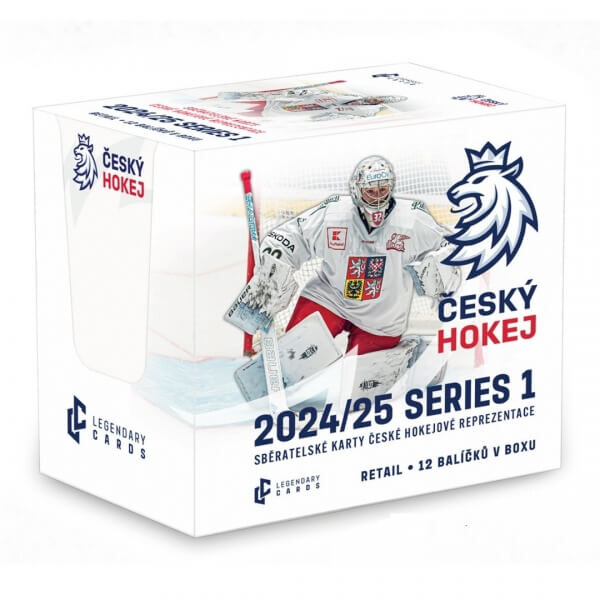Hokejové karty Český hokej 2024/25 Series 1 Retail Box