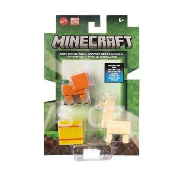 Minecraft pohyblivá figurka - Baby animal pack - 8 cm