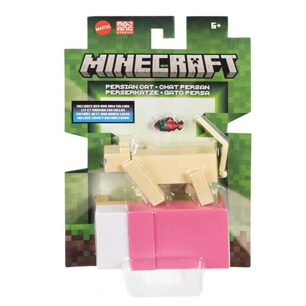 Minecraft pohyblivá figurka - Perská kočka - 8 cm