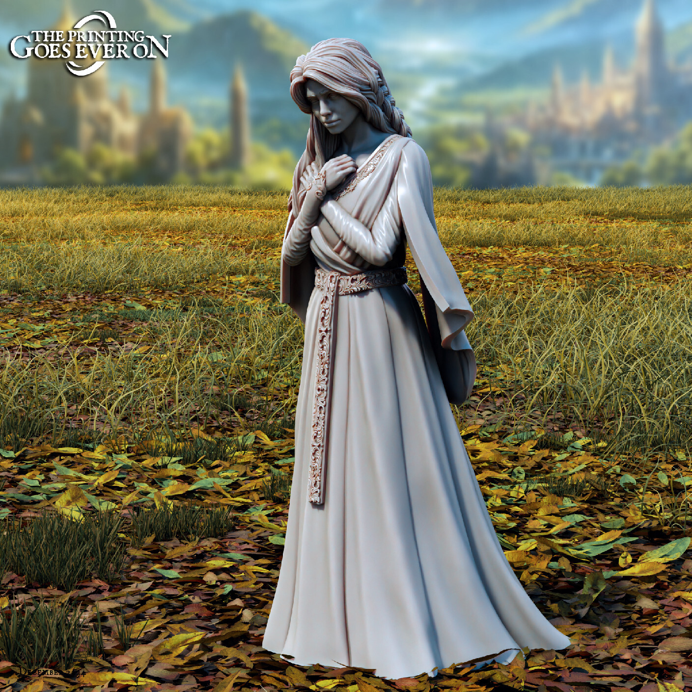 The Printing Goes Ever On Nyara, Goddess of Mourning