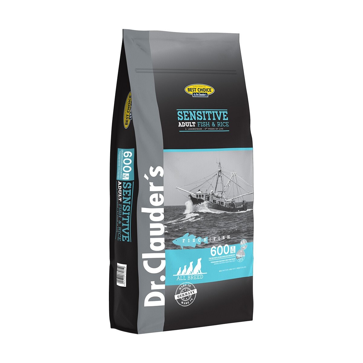 BEST CHOICE – All Breed Ryba a rýže 12,5 kg