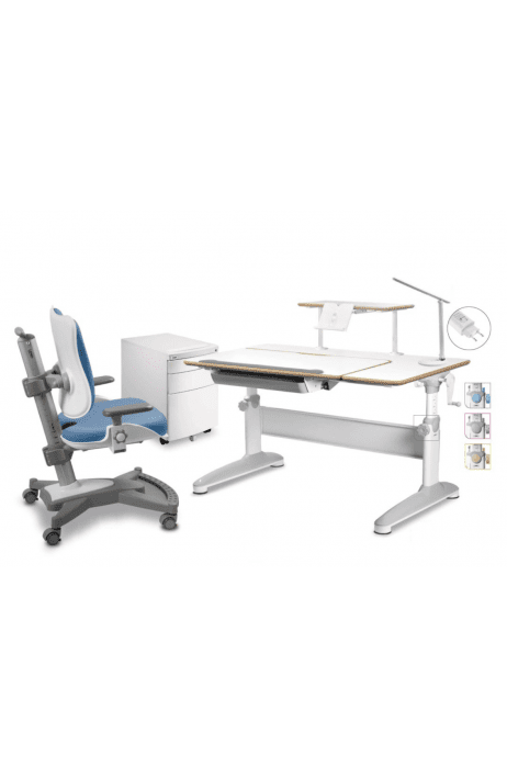 MAYER rostoucí set židle a stůl MyChamp modrý EXP Mega