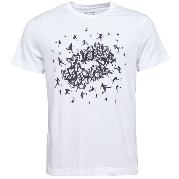 Lotto LOSANGA PLUS IV TEE Pánské tričko, bílá, velikost