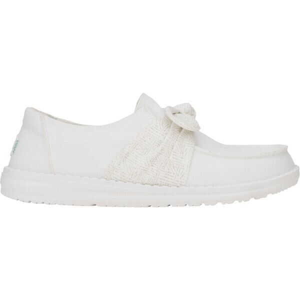 HEY DUDE WENDY BOW ESSENTIALS Dámská volnočasová obuv, bílá, velikost