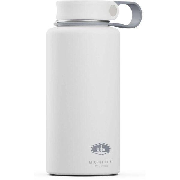 GSI MICROLITE 1000 TWIST Termo láhev, bílá, velikost