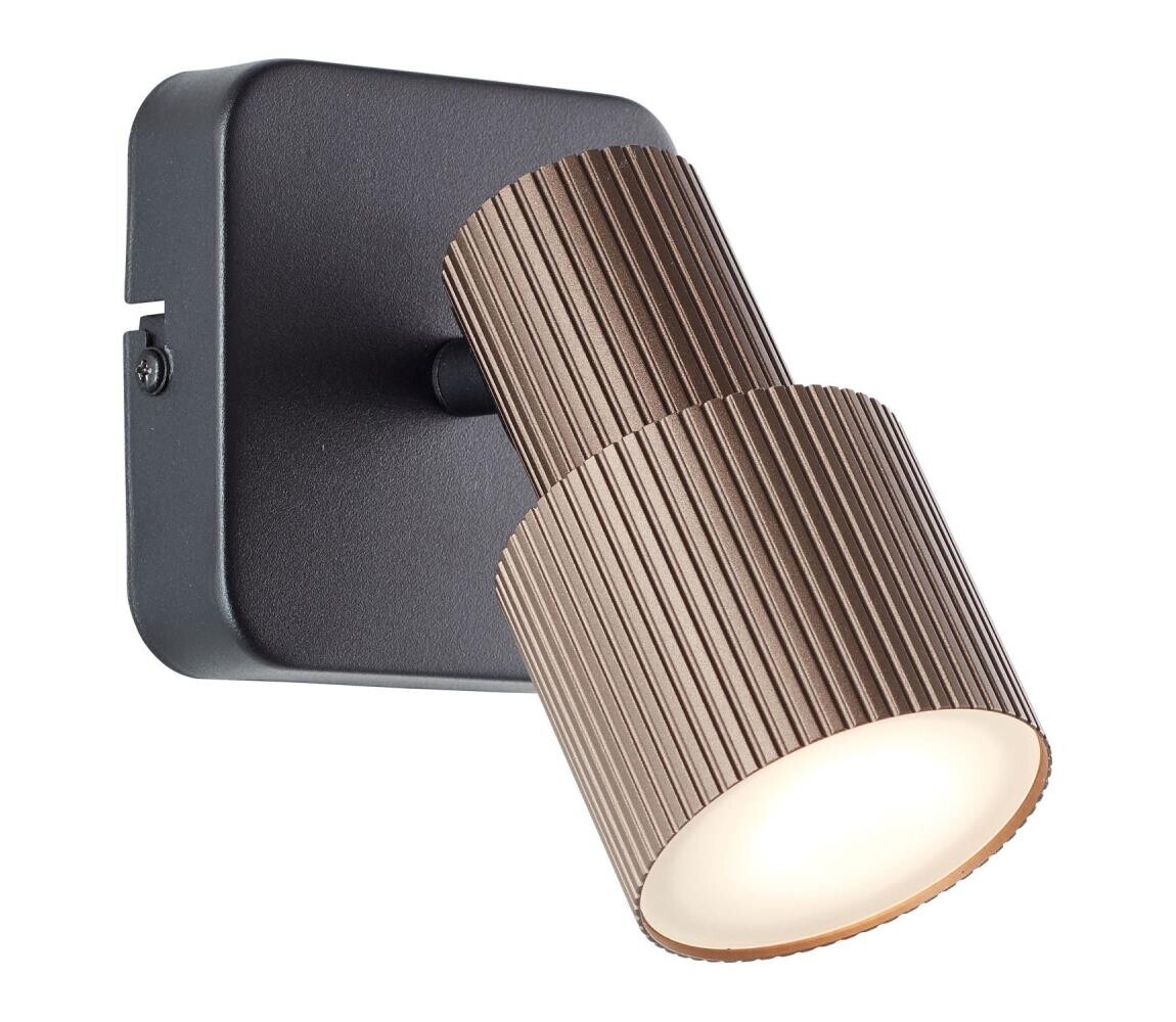 Brilliant Brilliant - LED Nástěnné bodové svítidlo CADIZ 1xGU10/5W/230V bronzová