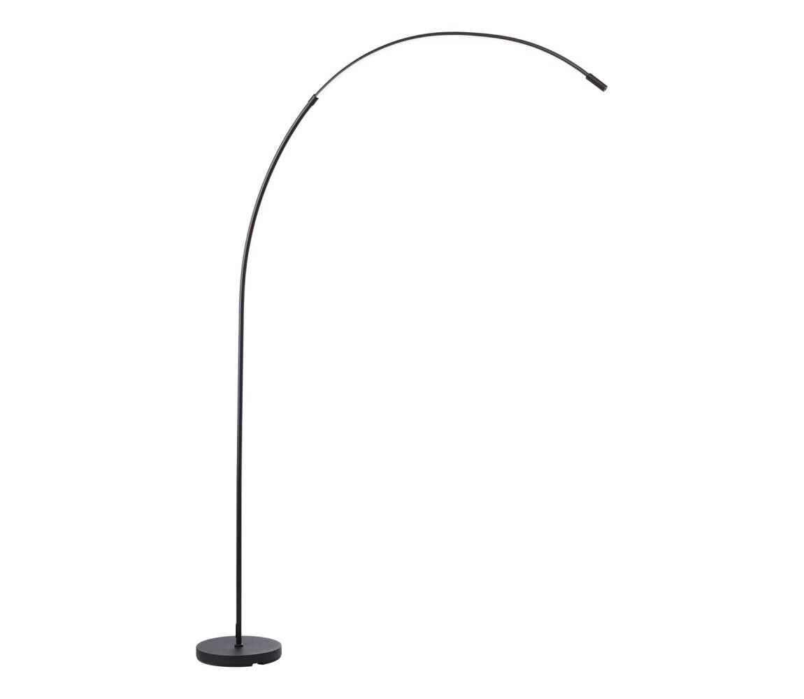 Brilliant Brilliant - LED Stmívatelná dotyková stojací lampa BOW LED/14W/230V černá