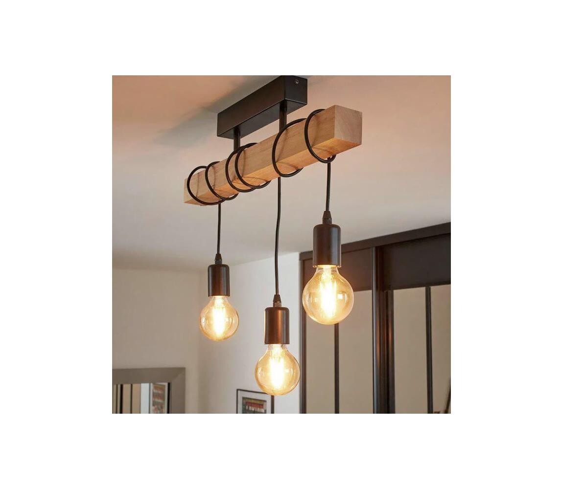 Eglo 32915 - Lustr přisazený TOWNSHEND 3xE27/60W/230V 32915