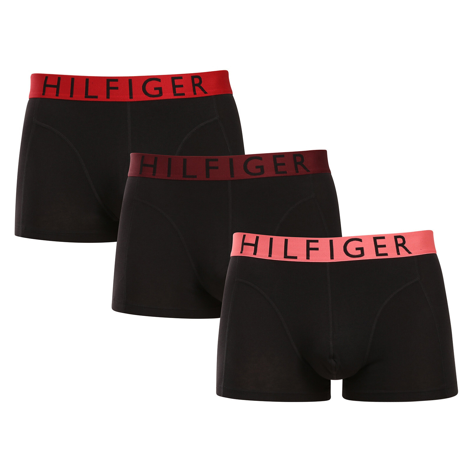3PACK pánské boxerky Tommy Hilfiger černé (UM0UM03465 0SO) XL, trenky / trenýrky