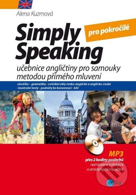 Simply speaking pro středně pokročilé - Alena Kuzmová, Aleš Čuma (ilustrácie)
