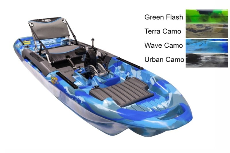 Kajak BIG FISH 103 PROFISH DRIVE 320cm Green Flash