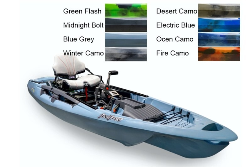 Kajak DORADO 125 V2 395cm Winter Camo