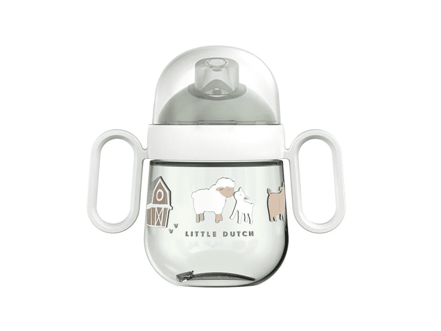 Little Dutch Hrnek s pítkem 200 ml Farma