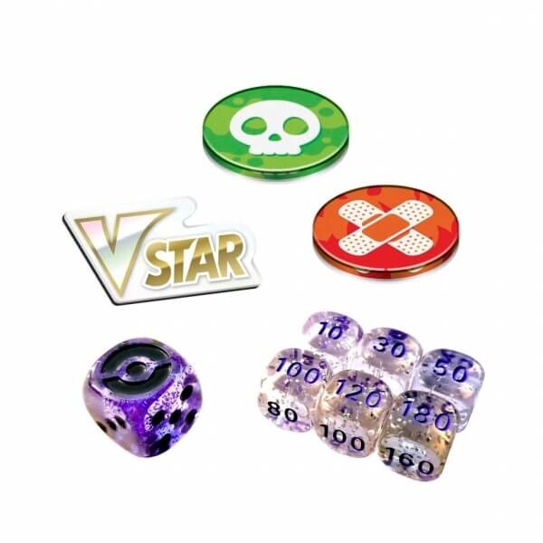 Pokémon kostky a žetony Trainers Toolit 2022