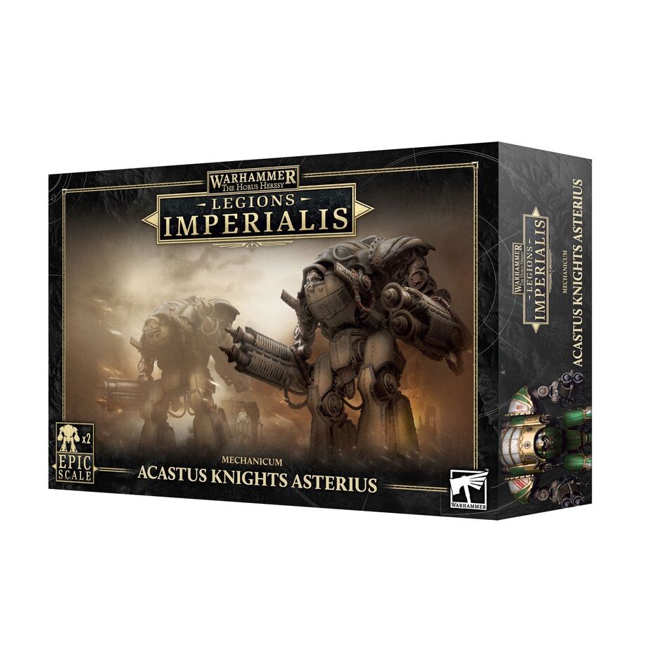 Games Workshop Warhammer: The Horus Heresy – Legions Imperialis: Mechanicum Acastus Knights Asterius