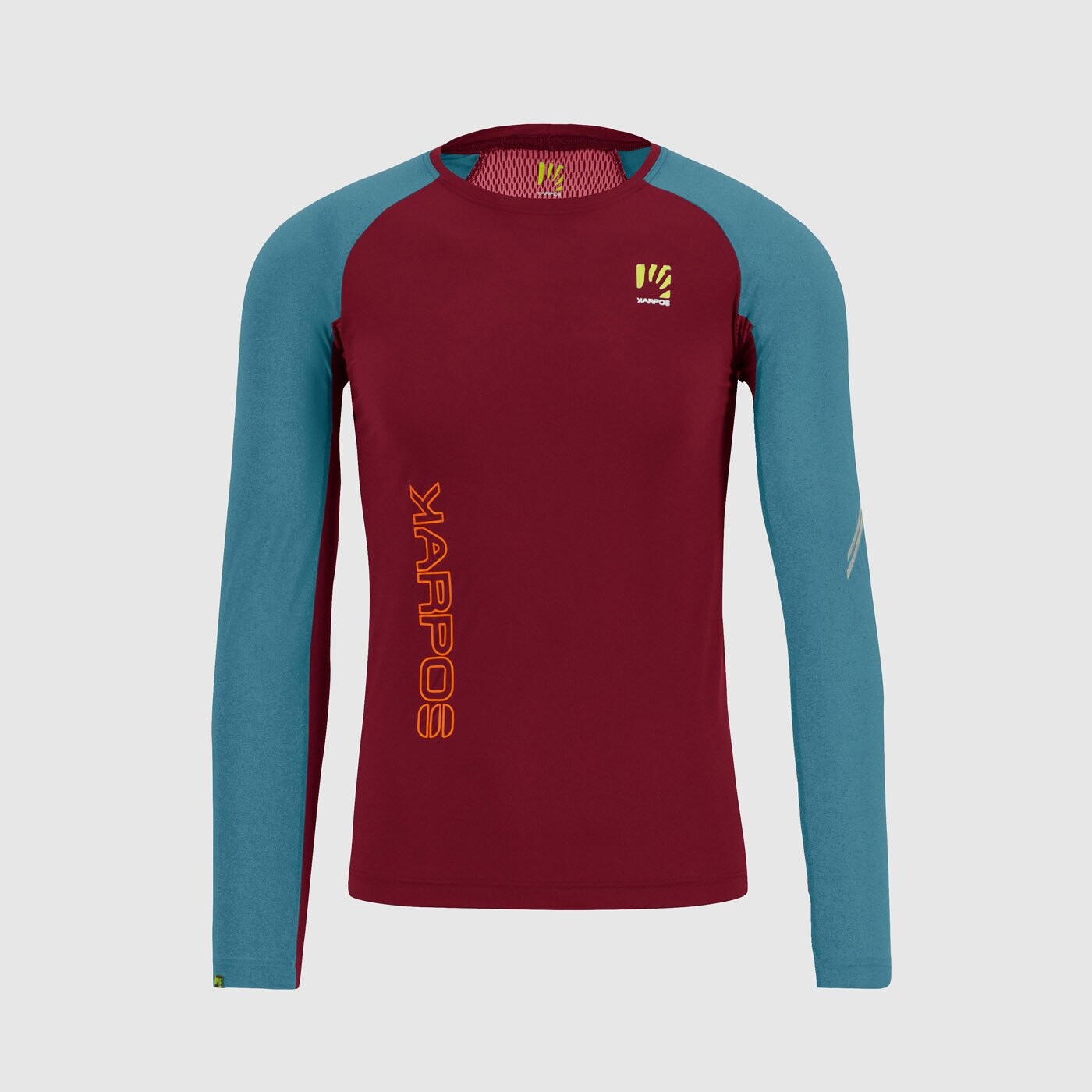 KARPOS M Lavaredo Jersey Ls, Pomegranade/Larkspur velikost: L