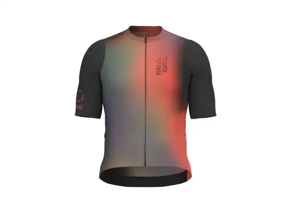 Maloja RamseckM. pánský dres krátký rukáv Deep Black Multi vel. L