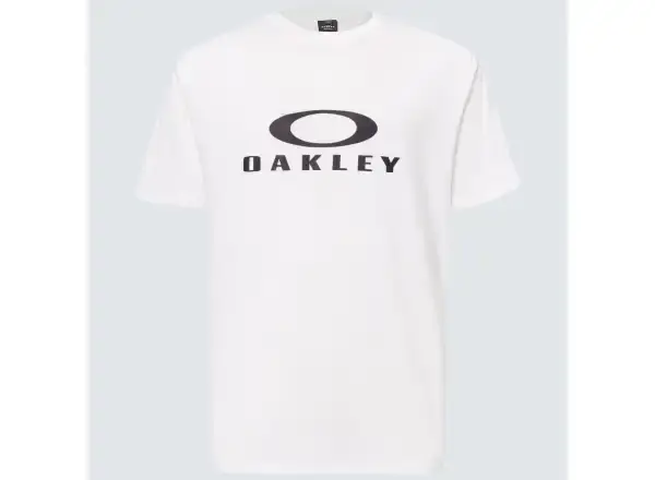 Oakley O Bark 2.0 pánské triko White/Black vel. M