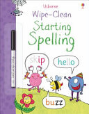 Wipe-clean Starting Spelling -  (Bingham Jane (EDFR))(Paperback / softback)
