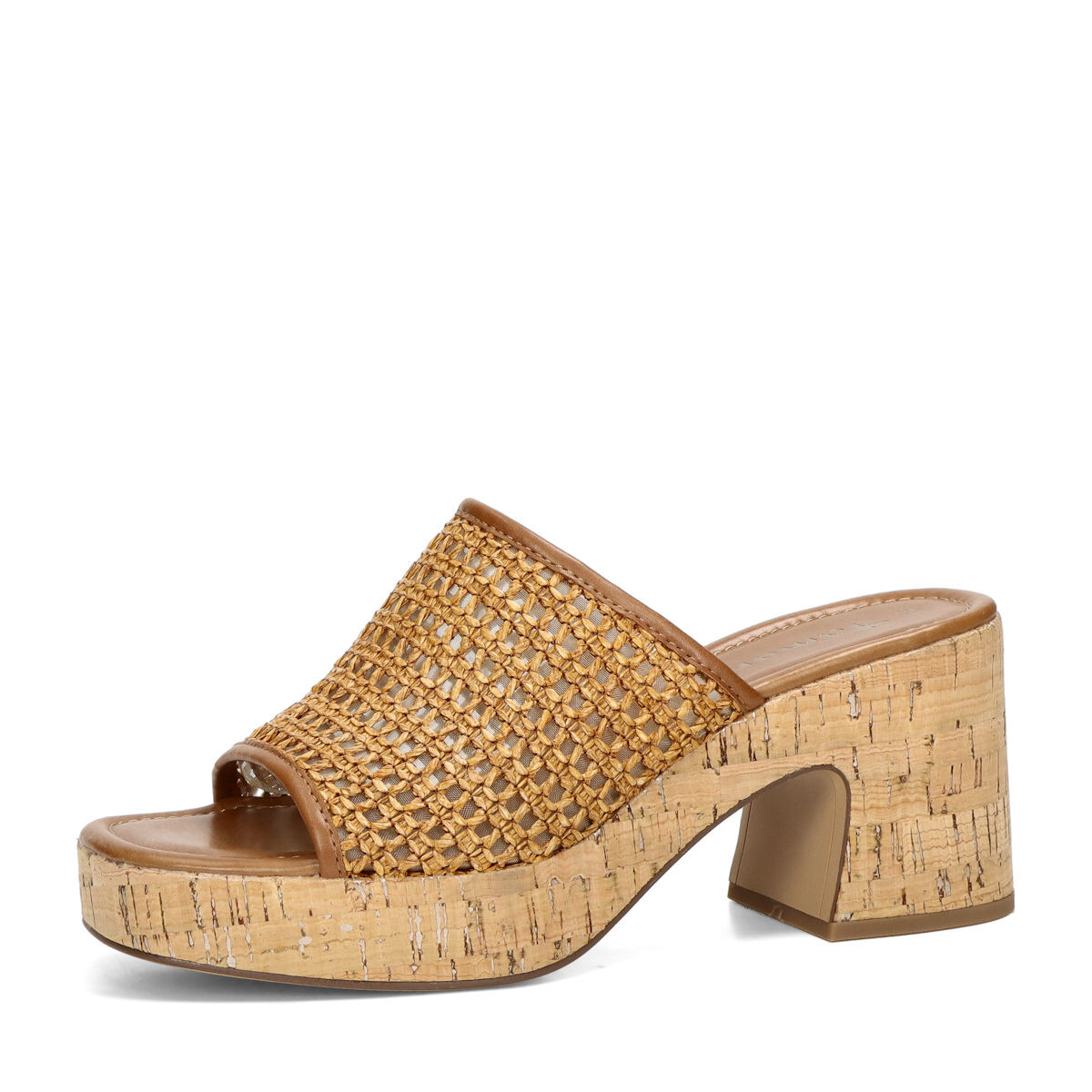 Tamaris dámské stylové pantofle - koňakové - 36