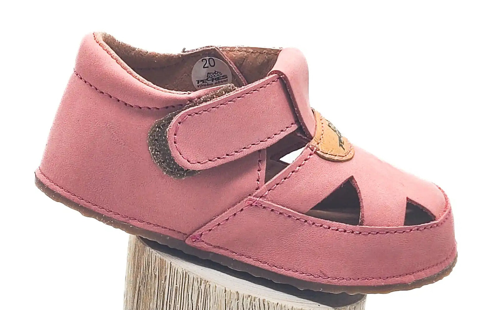 Pegres B 1096 Dětské sandály růžové 23