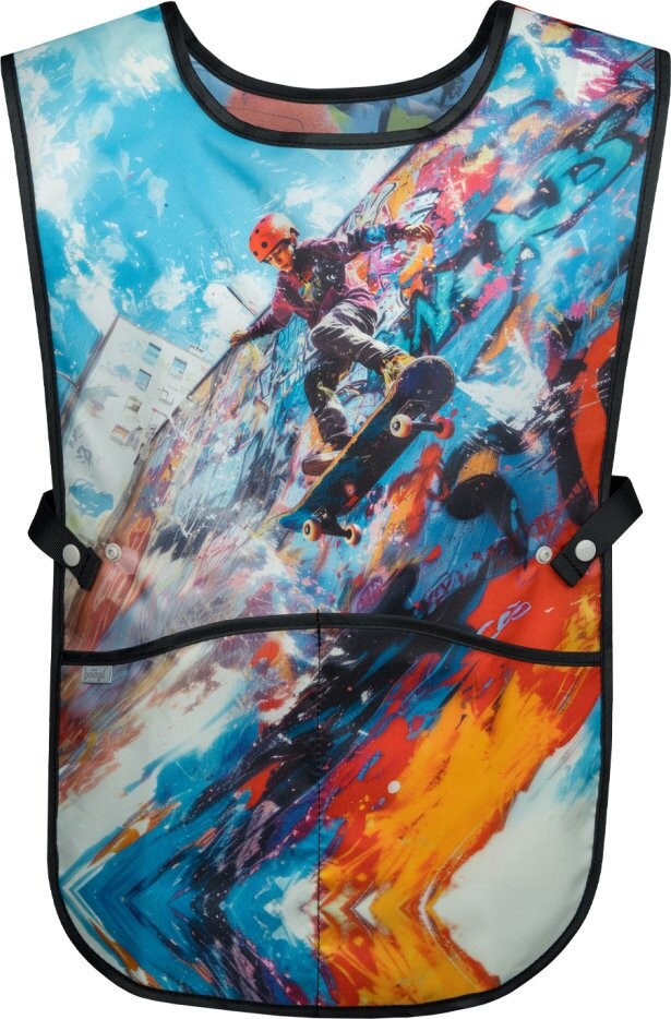 BAAGL Dětská zástěra Skatepark