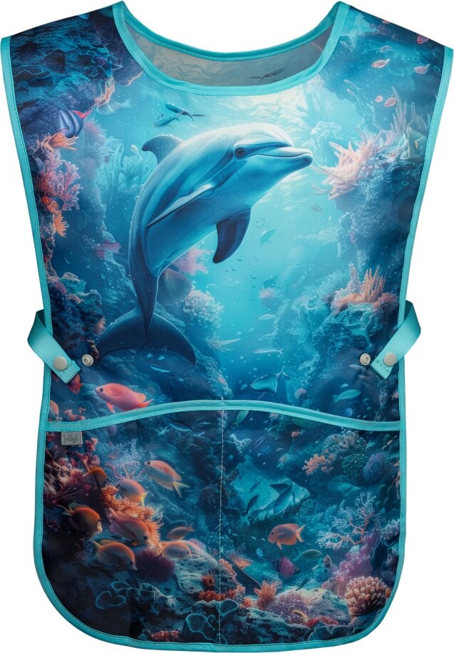 BAAGL Dětská zástěra Delfín
