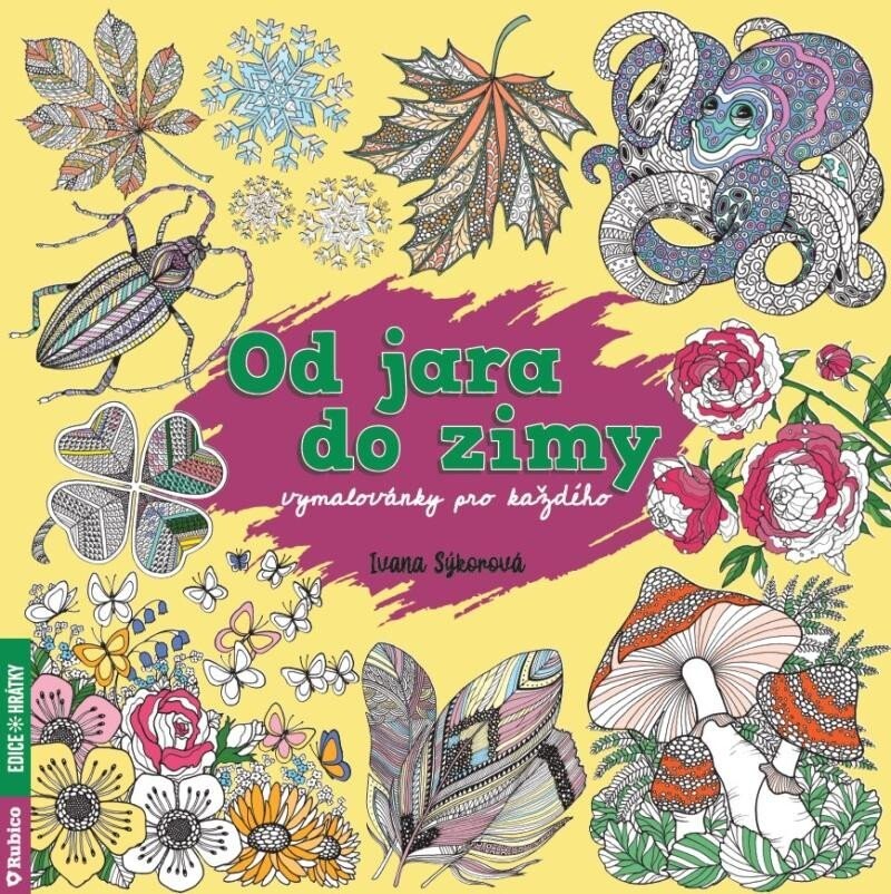 Od jara do zimy – vymalovánky pro každého - Ivana Sýkorová