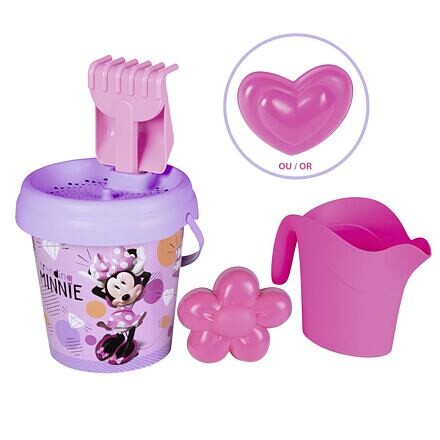 Smoby Kyblíček Minnie s konvičkou a příslušenstvím, střední