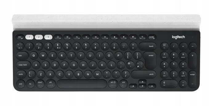 Logitech K780 Multi-Device Wireless Keyboard (Qwertz De) černá bílá
