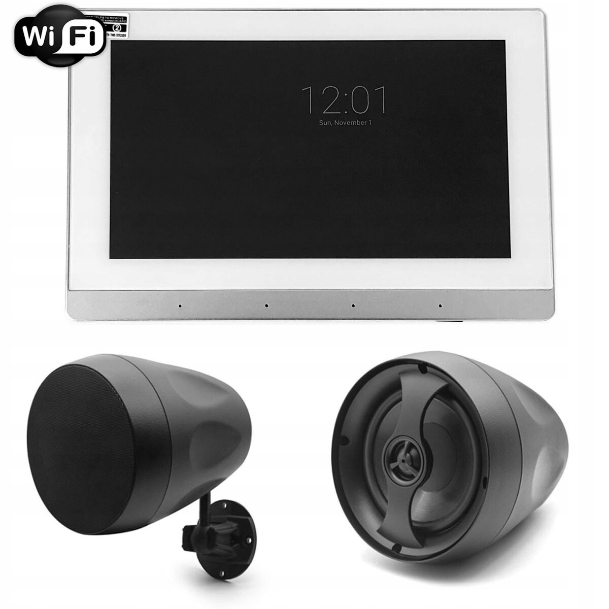 Hifi Podomítkové Internetové Rádio Wifi Bt 2 Zóny