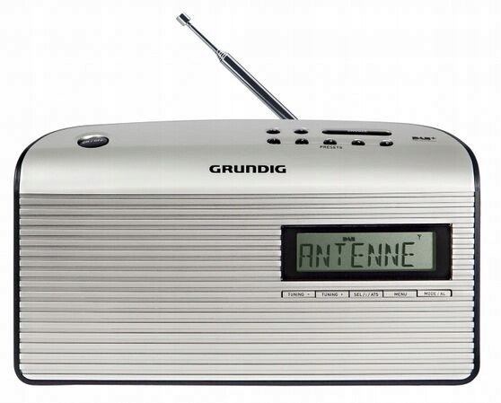 Radiopřijímač Dab+ rádio Grundig Music 7000X Aux-in Stříbrný
