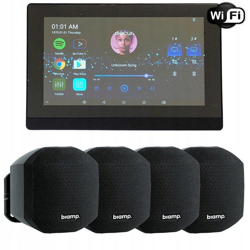 Hifi Internetové Kuchyňské Rádio Wifi Bt