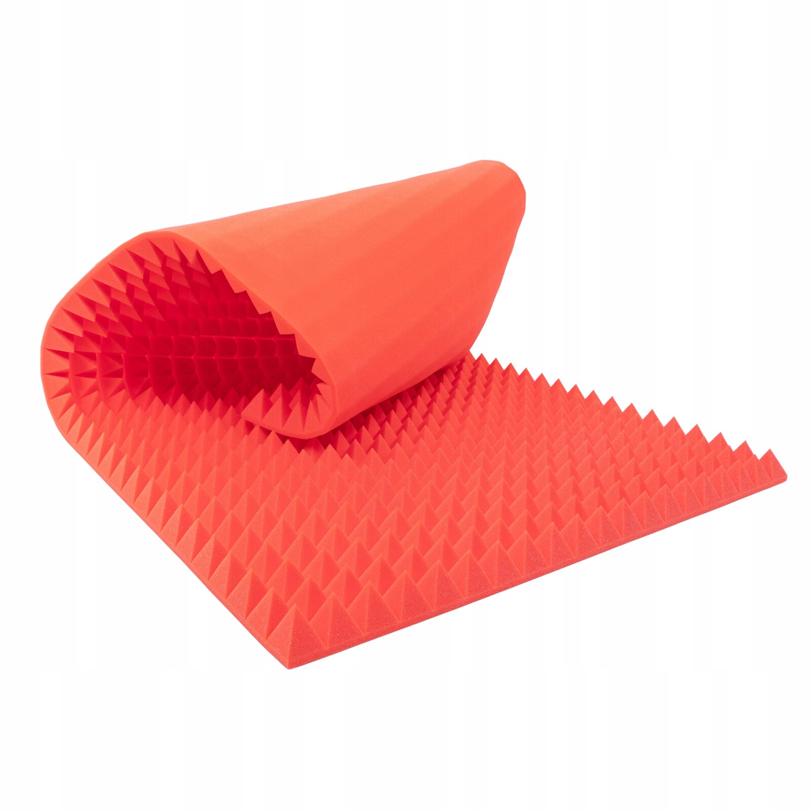 Akustická pěna Pyramida 6 cm Melounová bez lepidla 2 m2 eliminace zvuků