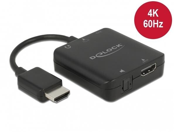 Delock Hdmi Audio Extraktor 4K 60 Hz