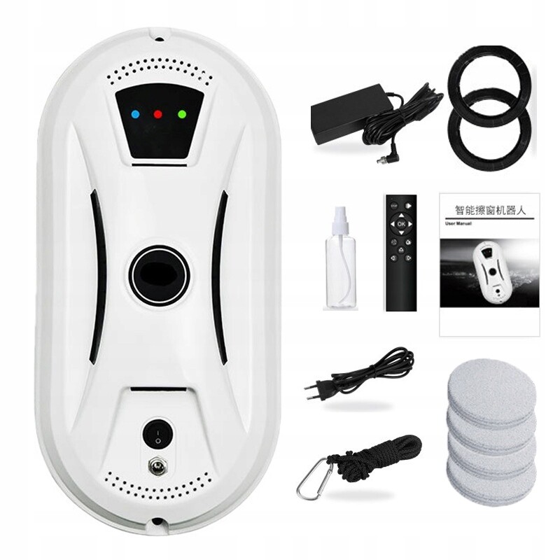 Inteligentní Robot Na Mytí Oken A Zrcadel, Sada Pro Automatické Mytí Oken