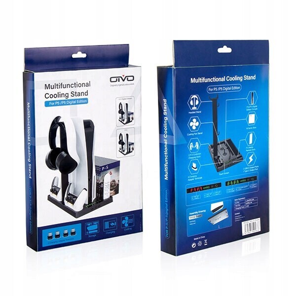 Oivo Chladící a nabíjecí stanice pro konzoli PS5 (PS5)