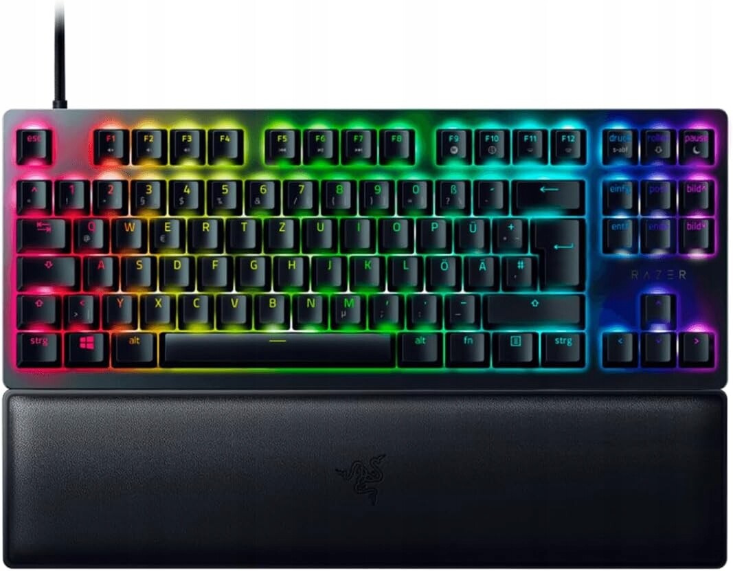 Razer Huntsman V2 Tkl optická, tichá, drátová, s rychlou odezvou