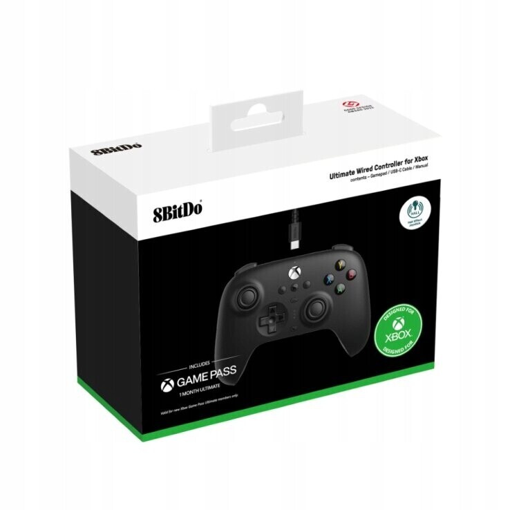 8BitDo Ultimate Wired Controller for Xbox Hall Effect Black (xone/xsx/pc)
