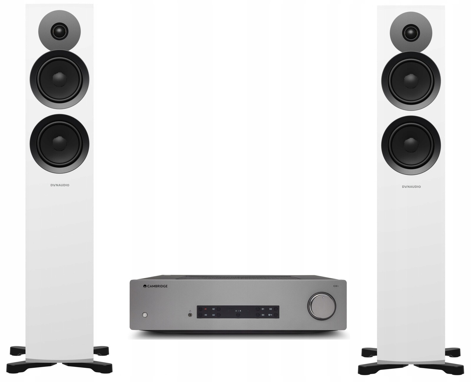 Dynaudio Emit 30 Bílý Cambridge Audio CXA81 Mkii Vystřelovací Nahrávka