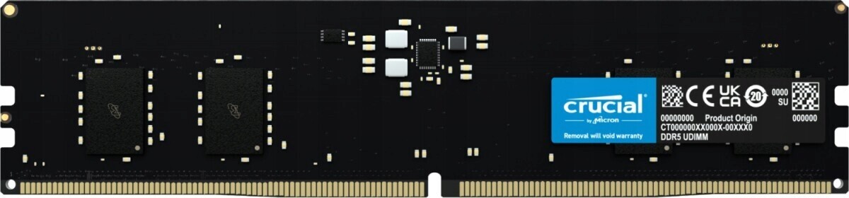 Crucial Paměť DDR5 32GB/5600 CL46 (16Gbit)